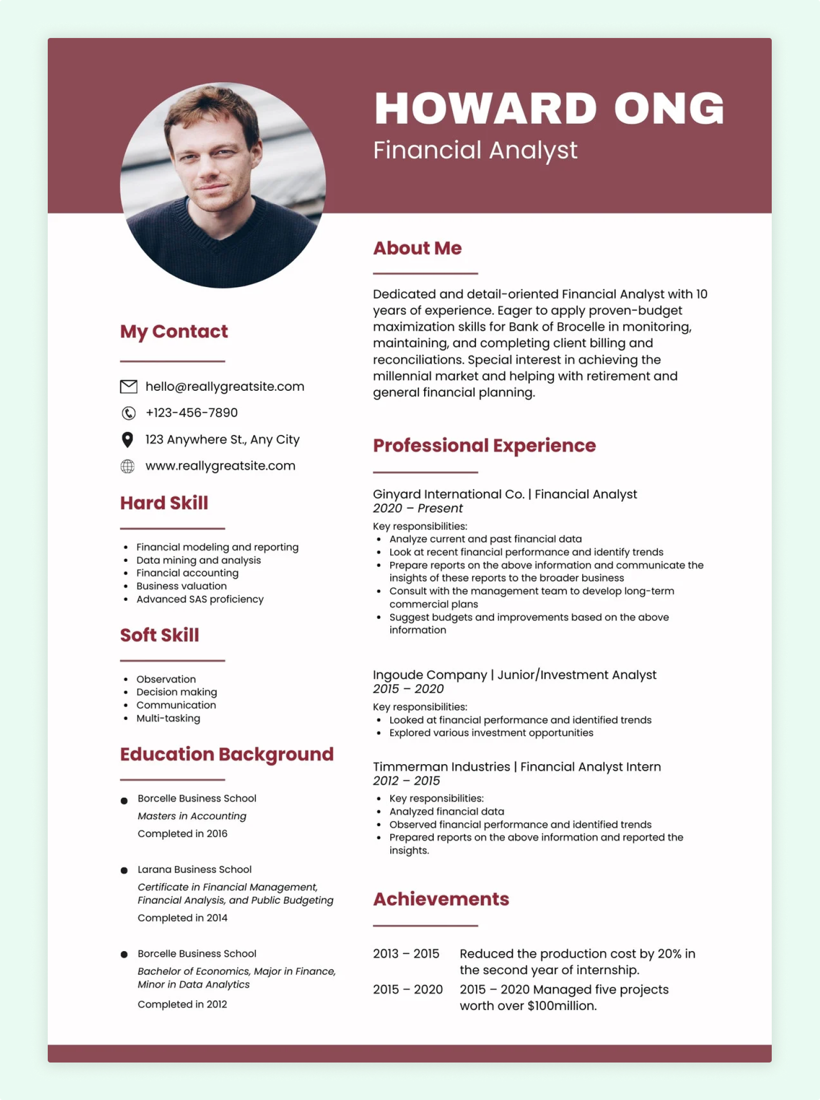 cv (2) howard ong cv