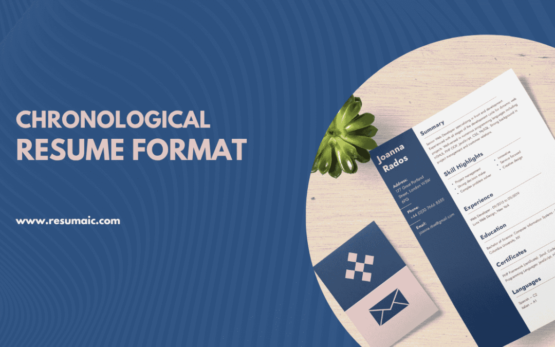 Chronological Resume Format: Guide for Job Seekers