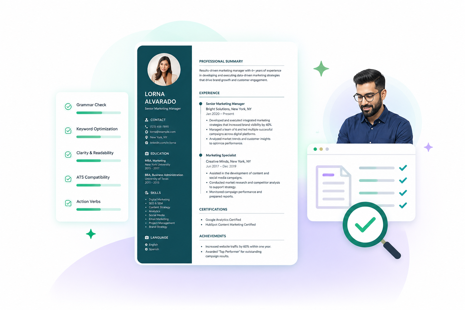 Perfect Your Resume with Smart Content Checks